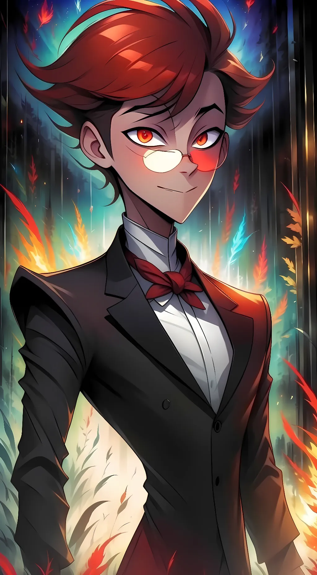 ai character: Alastor (Human) background