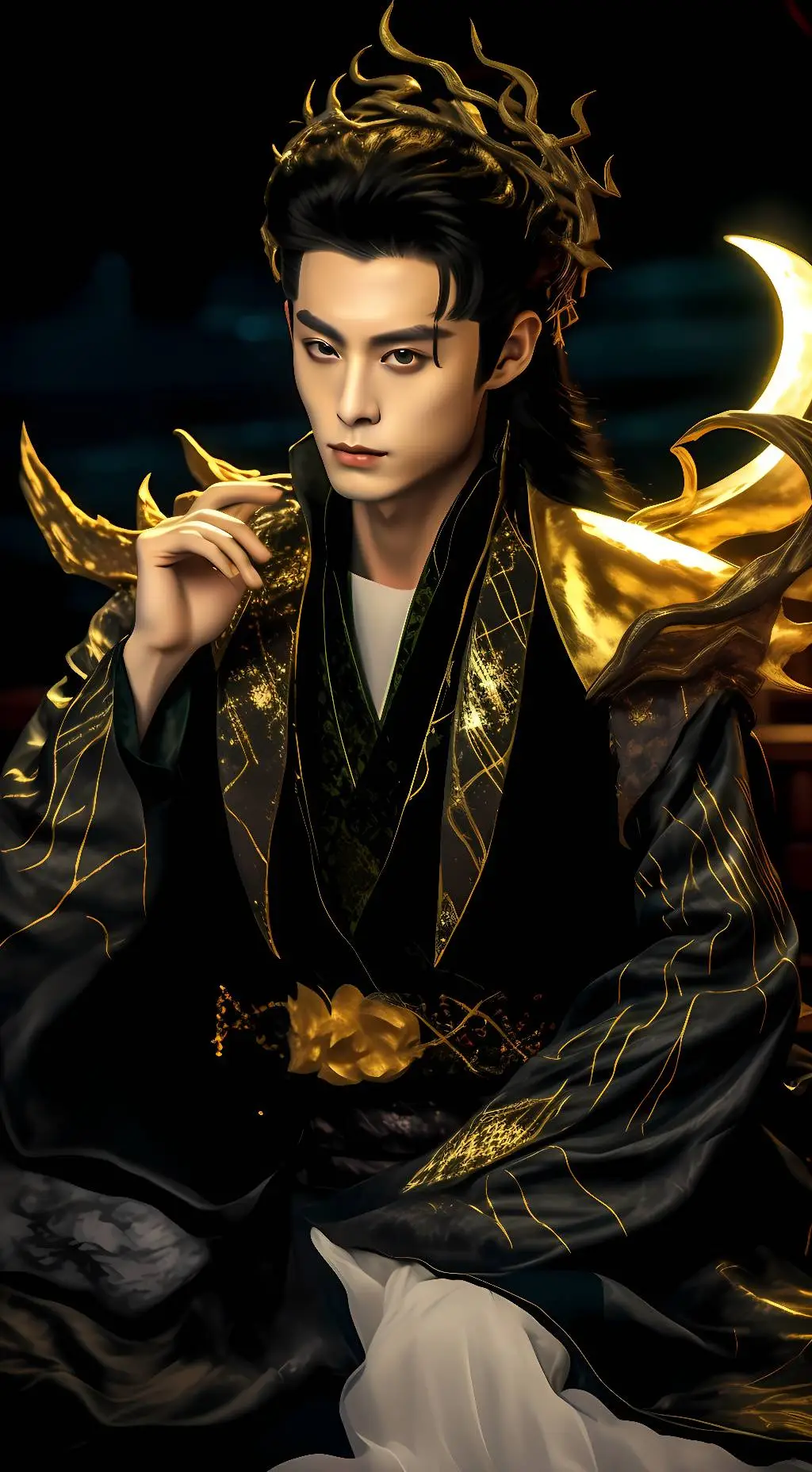 ai character: Dongfang Qingcang background