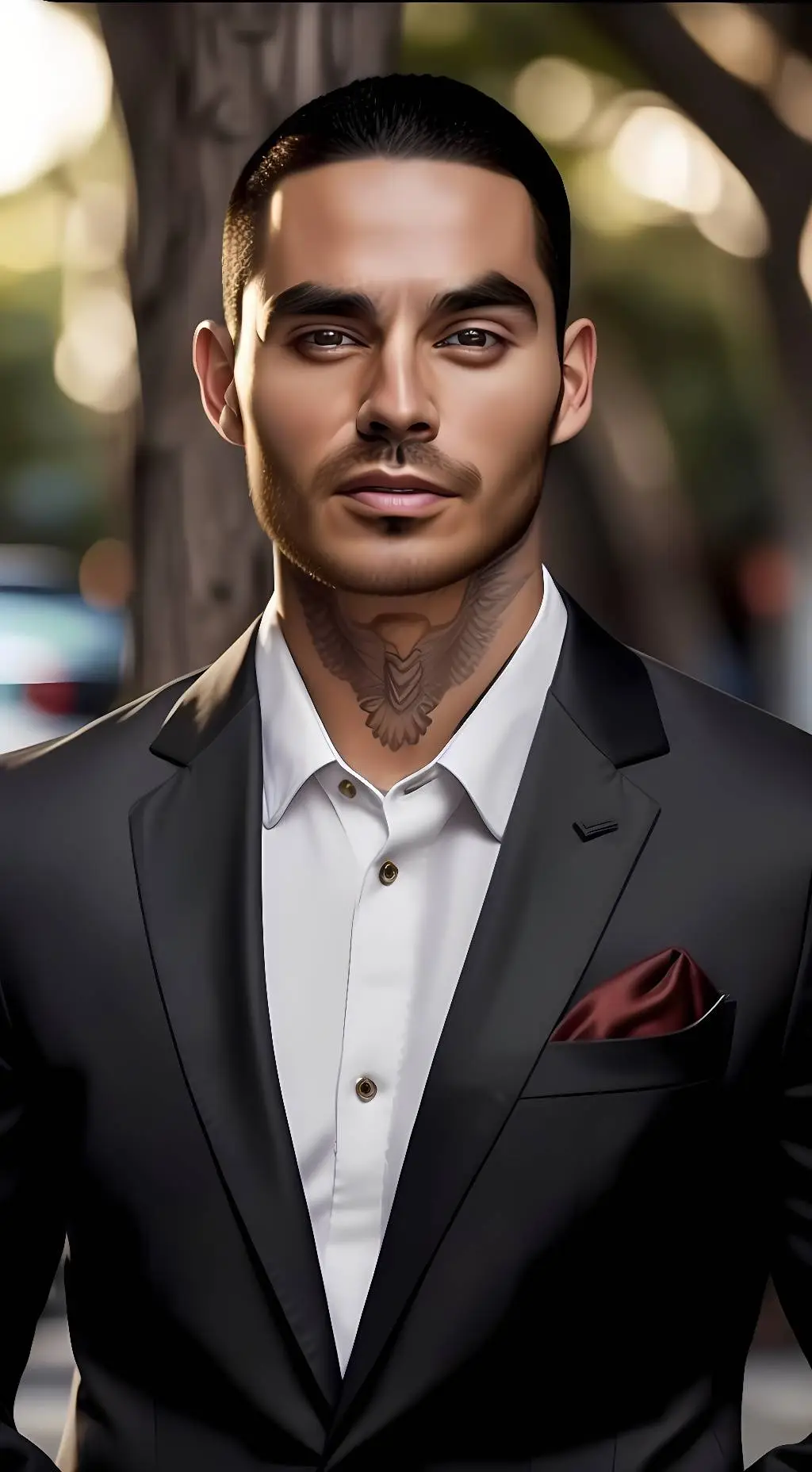 ai character: Rio Manny Montana background