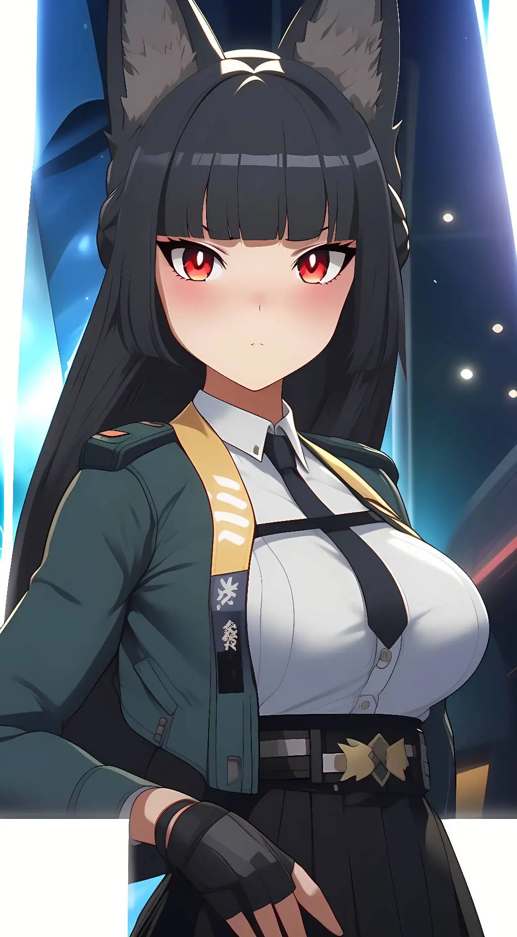 ai character: Miyabi Hoshimi background
