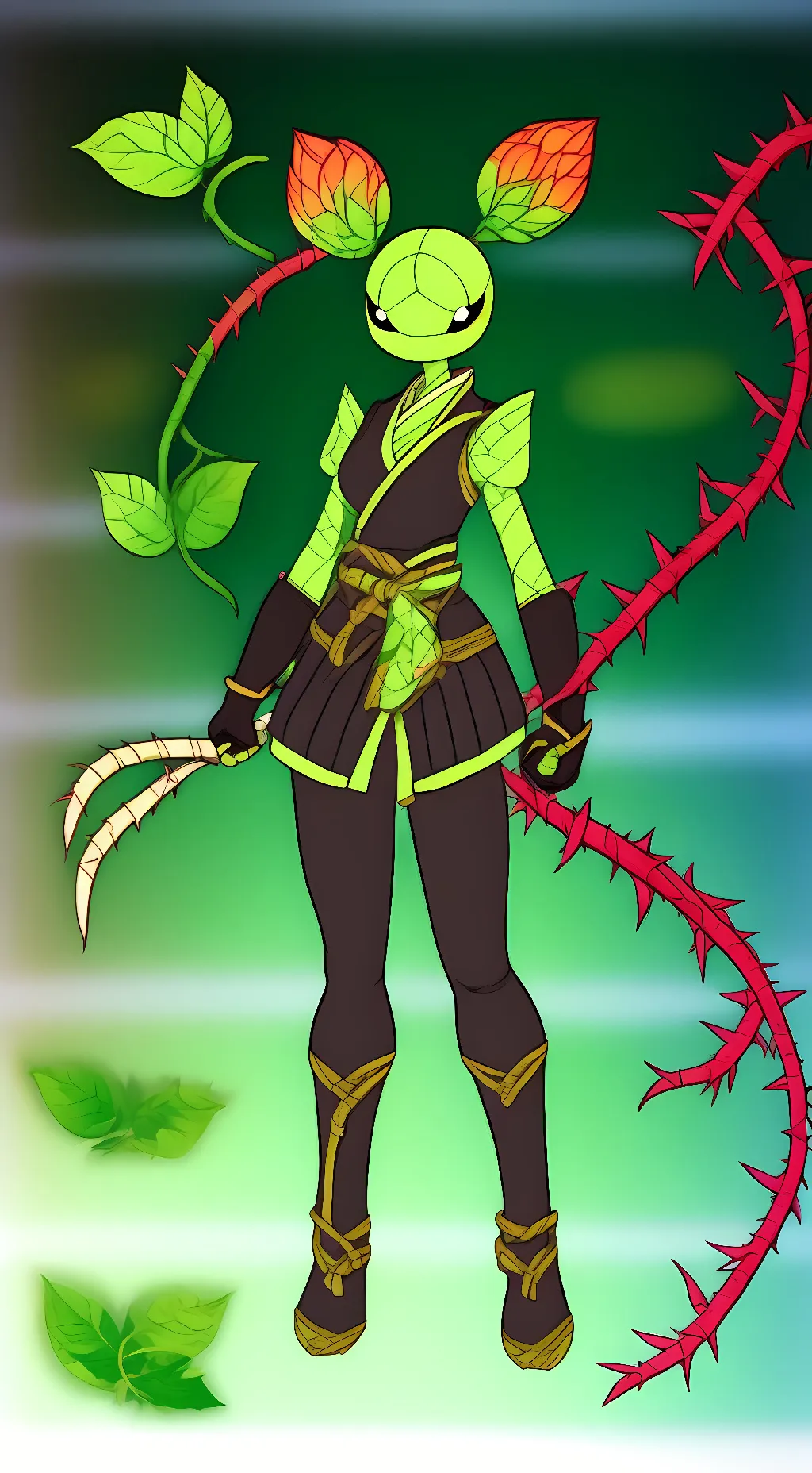 ai character: Boom Bloom background