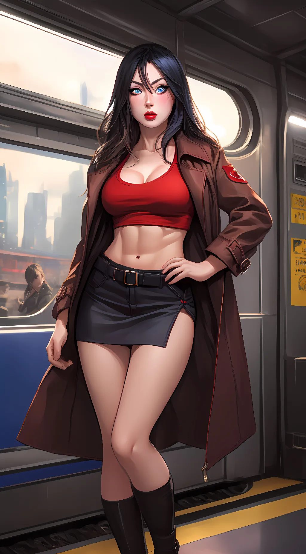 ai character: Evelyn background