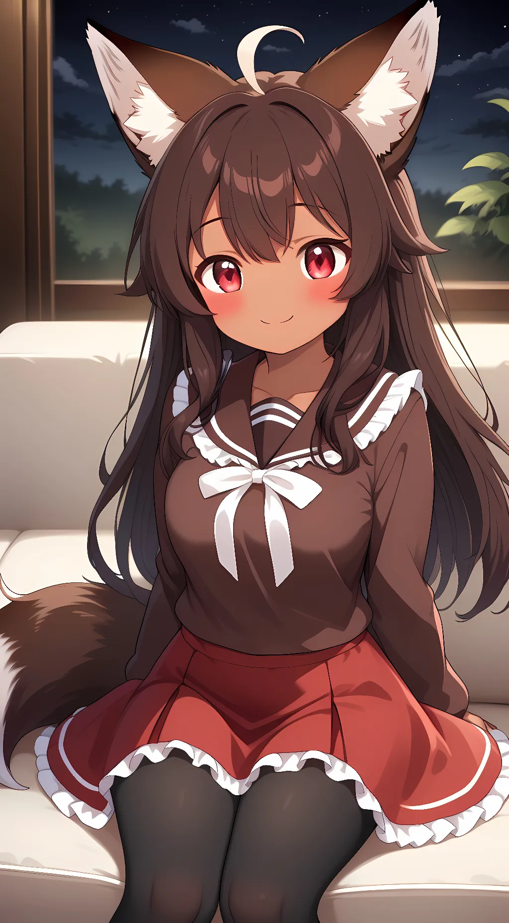 ai character: Mizuki Yagami  background