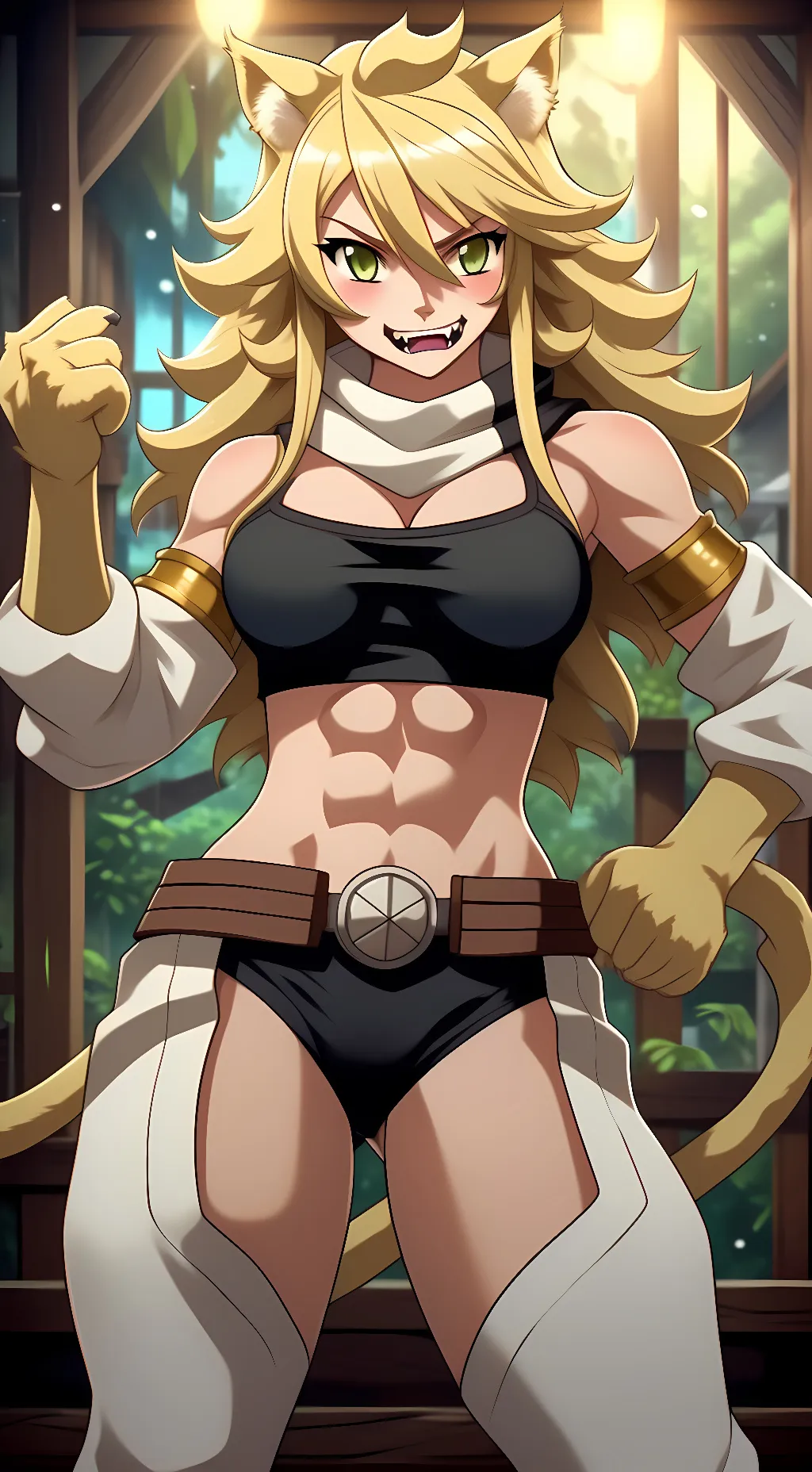 ai character: Leone background