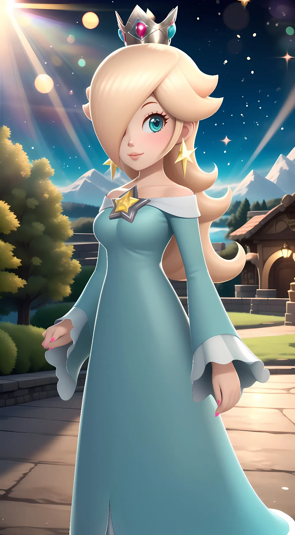 ai character: Rosalina background