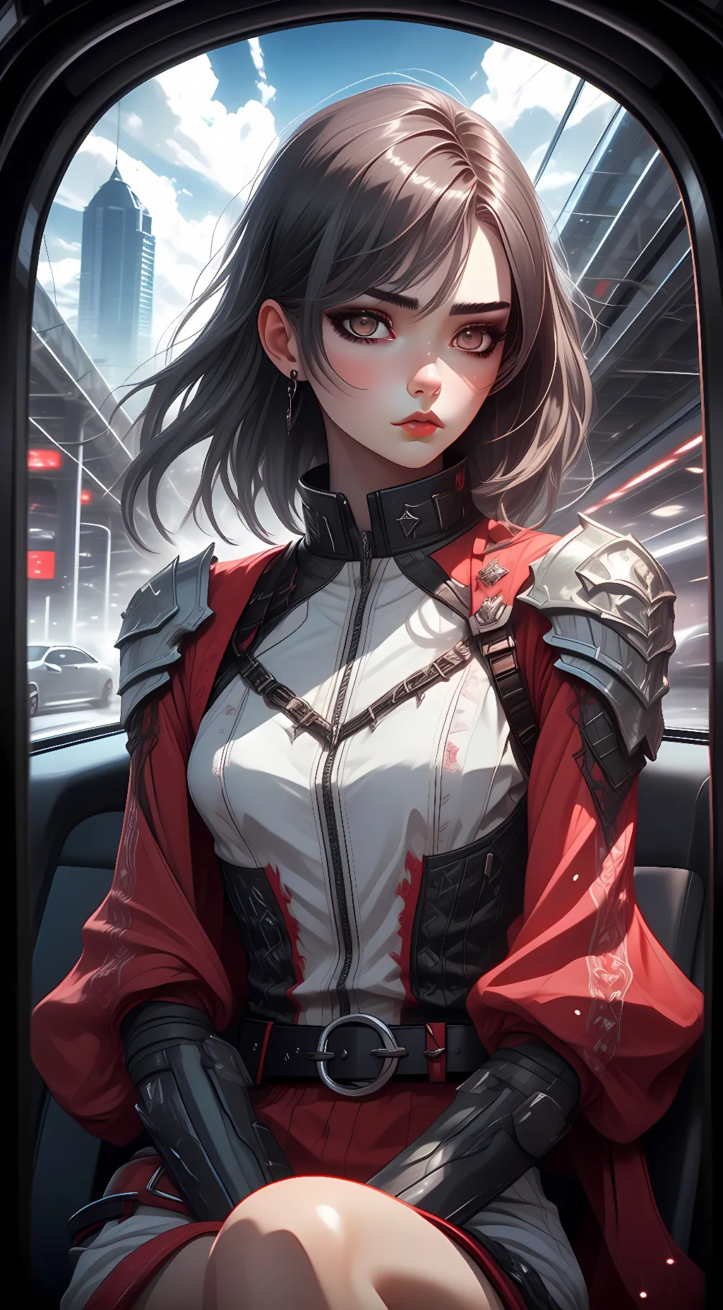ai character: Captured  background