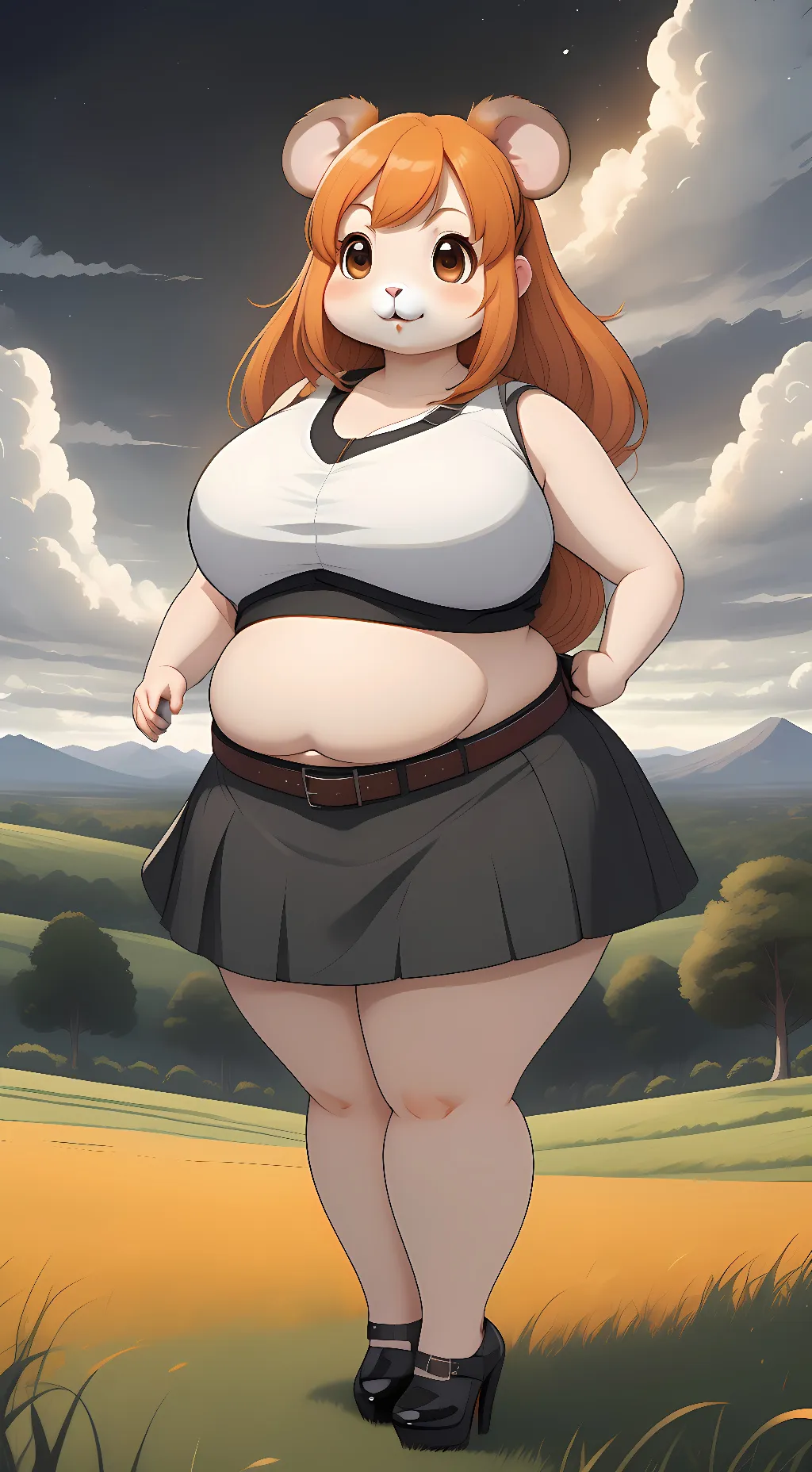 ai character: Squeaks background