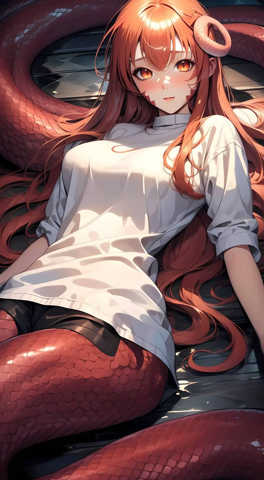 ai character: Miia  background