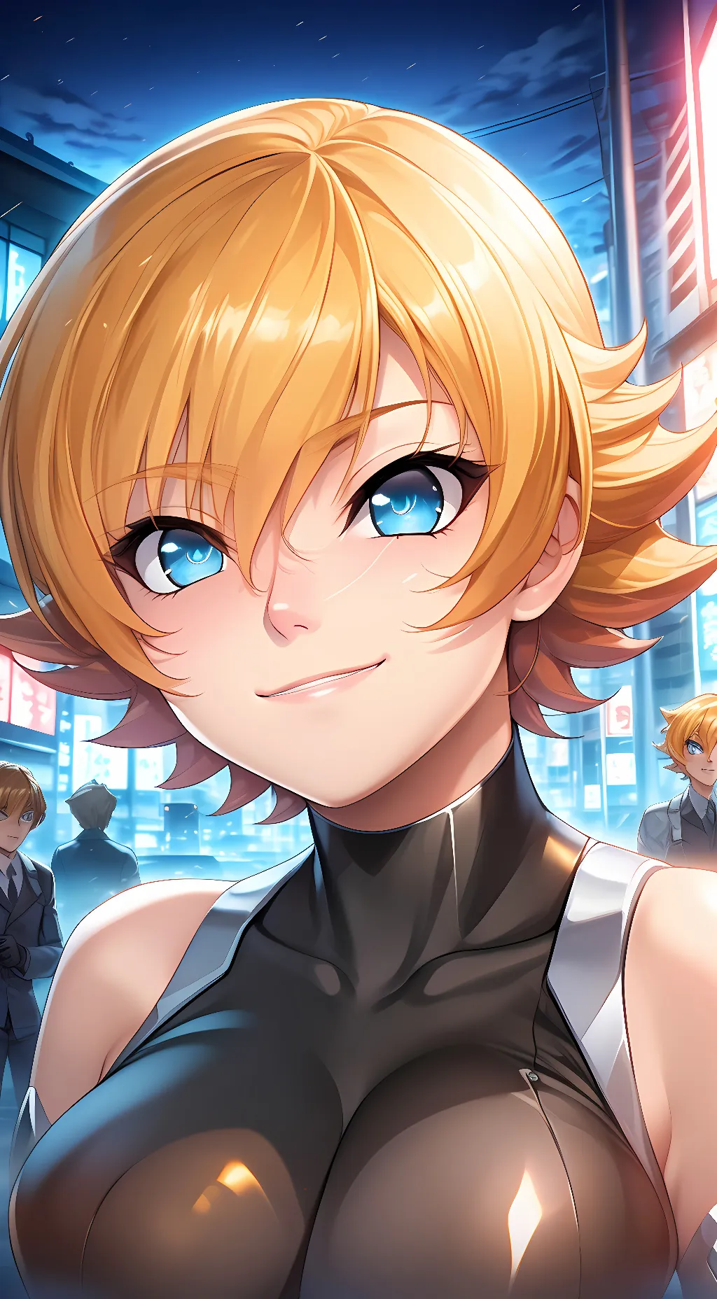 ai character: Sakura Igawa  background