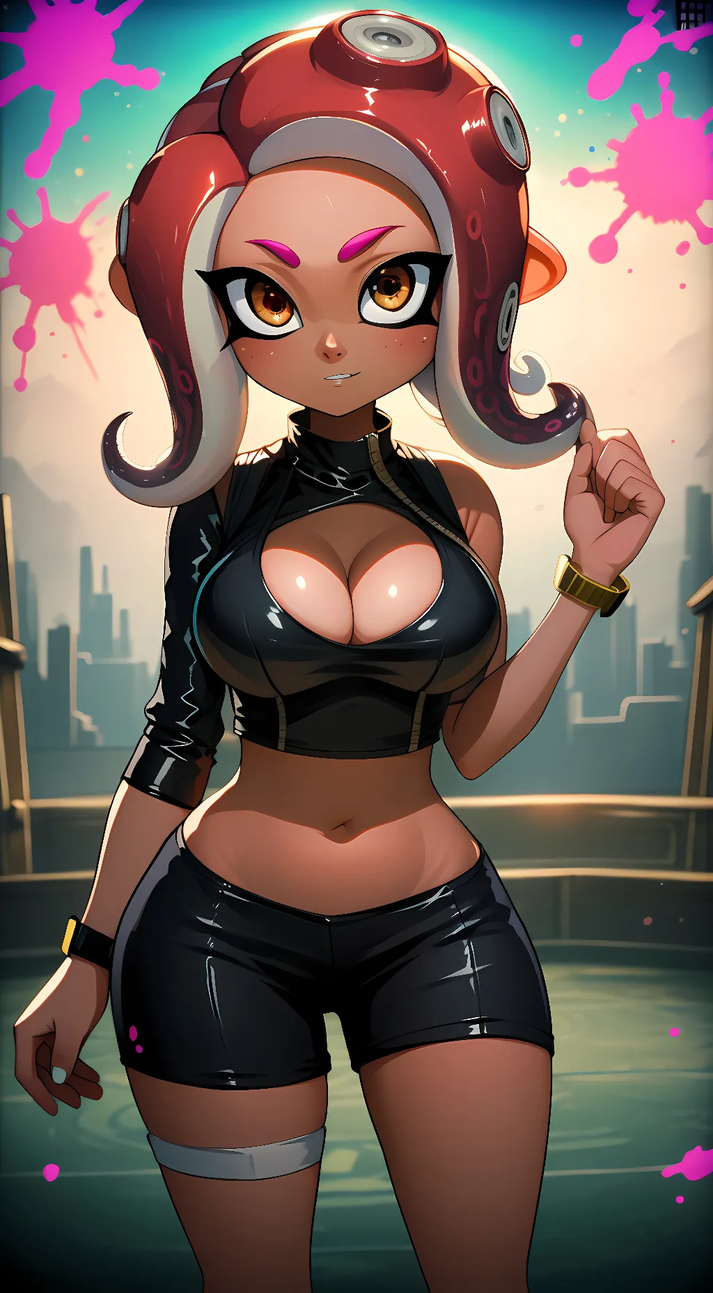 ai character: Agent 8 background