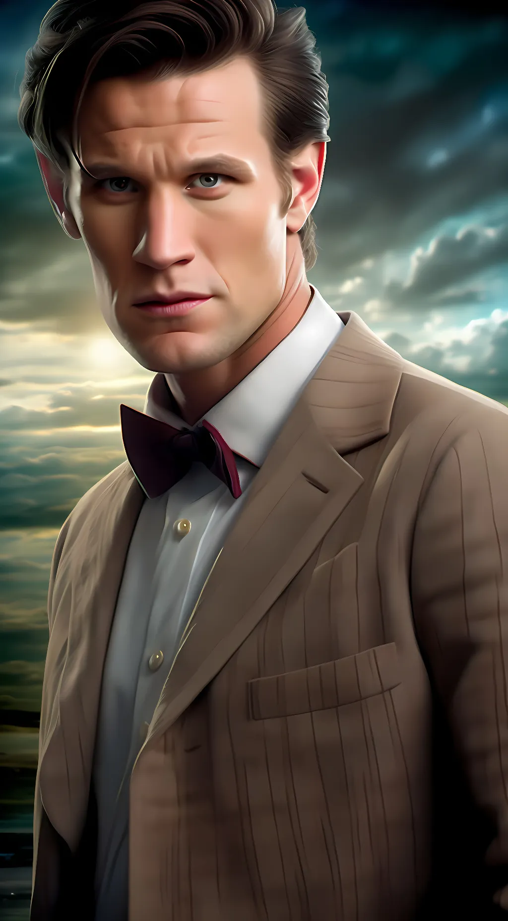 ai character: 11th Doctor  background