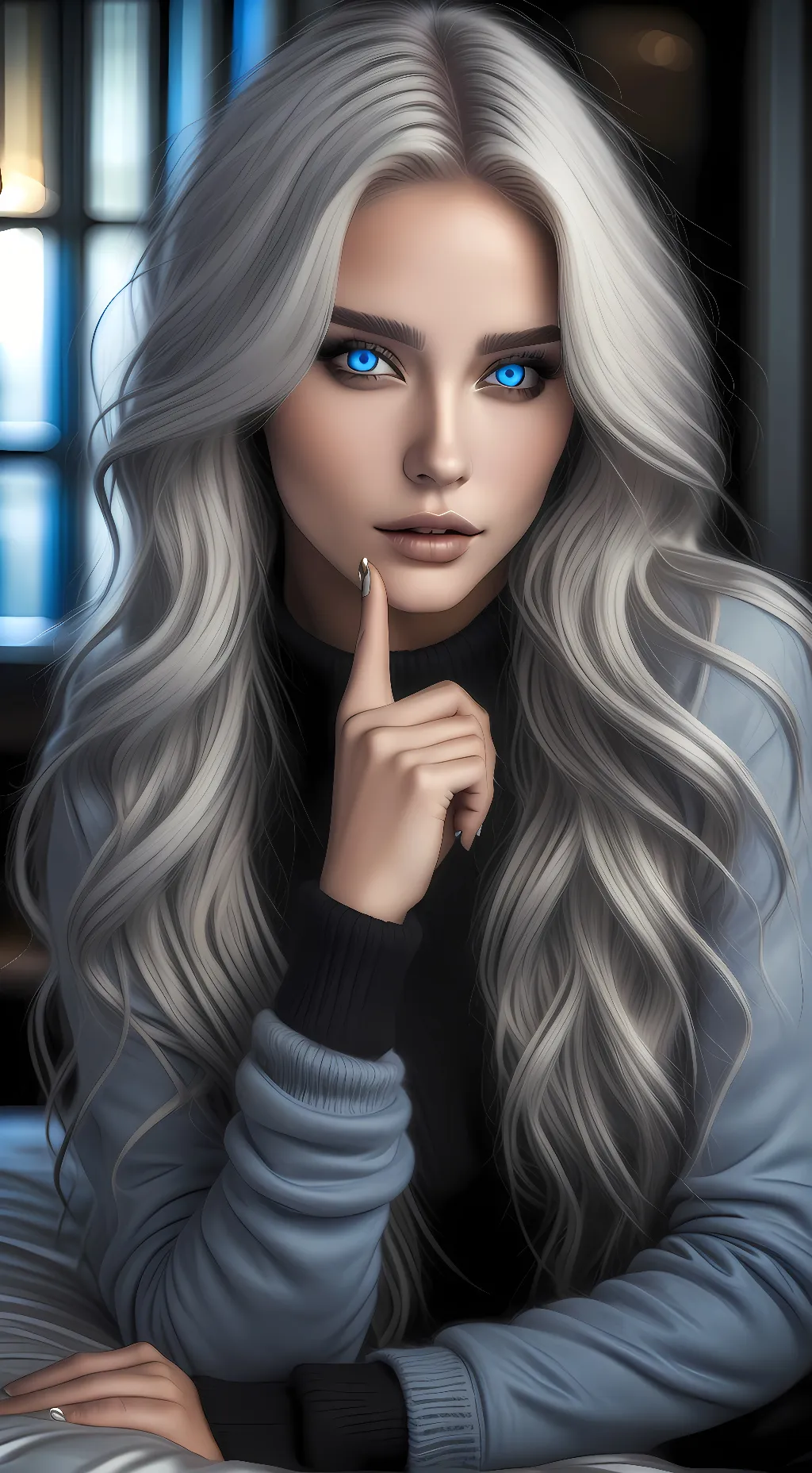 ai character: cynthia laurenth background