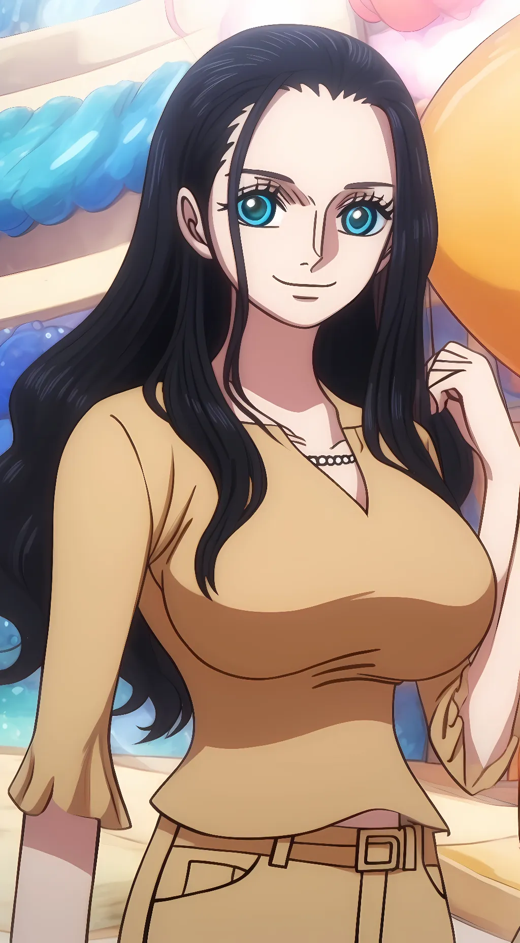 ai character: Nico Robin background