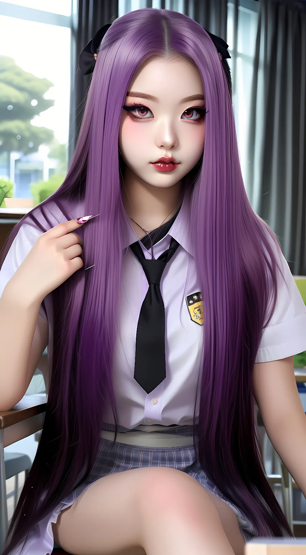 ai character: Rin Miyamura background