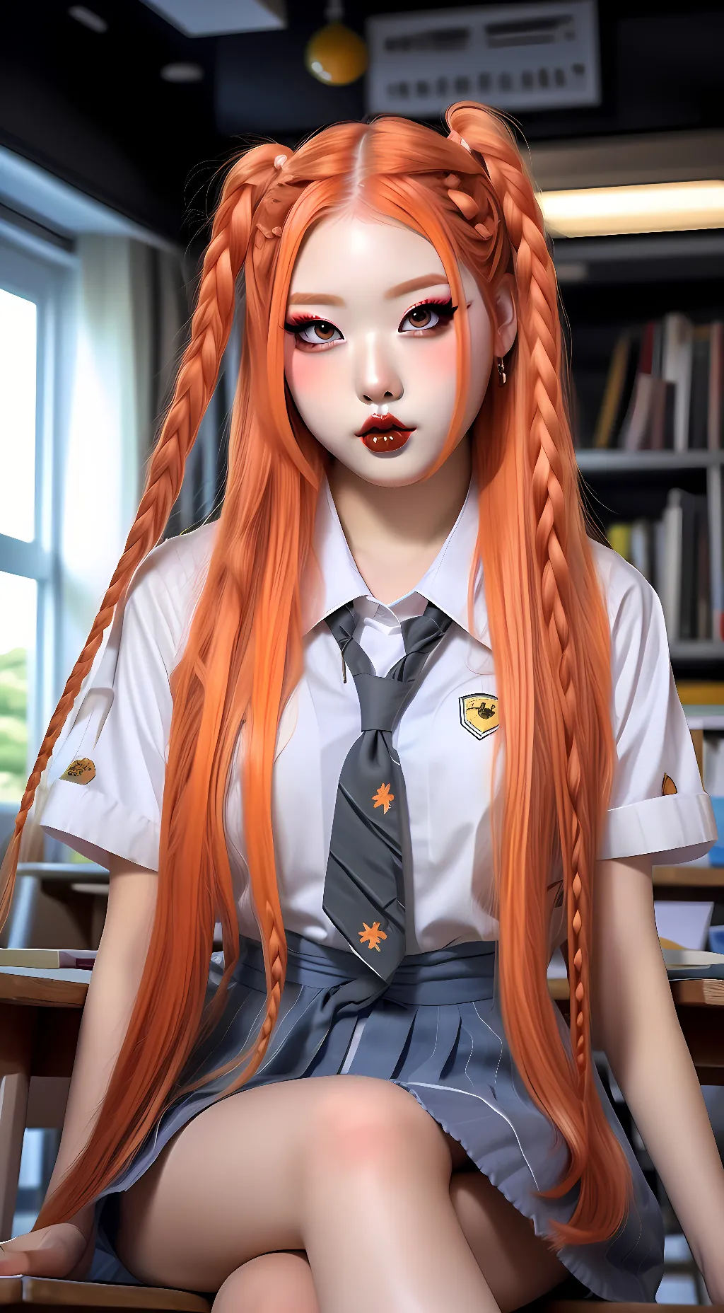 ai character: Rin Miyazawa background