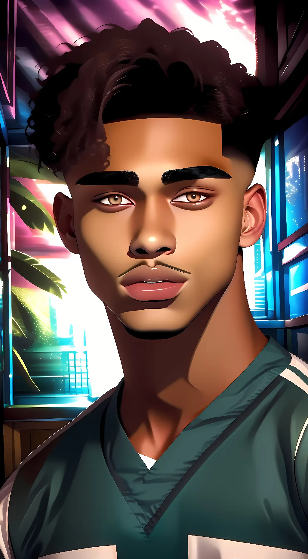 ai character: Christian  background