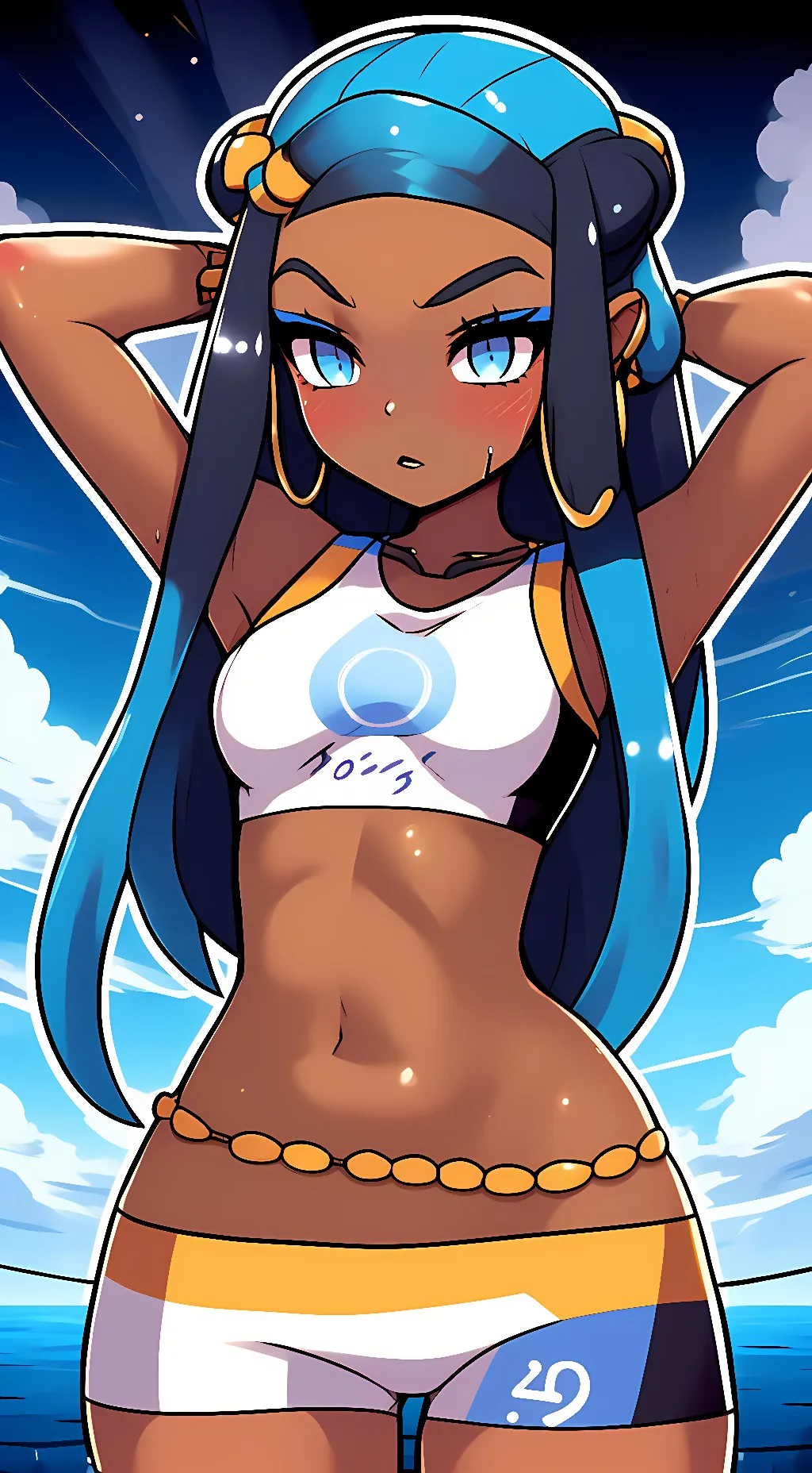 ai character: Nessa background
