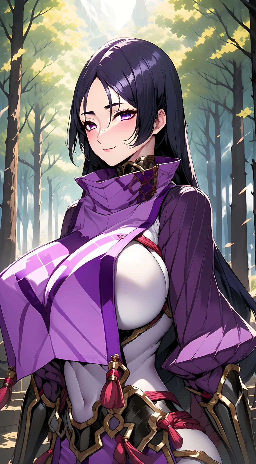 ai character: Minamoto no Raikou background