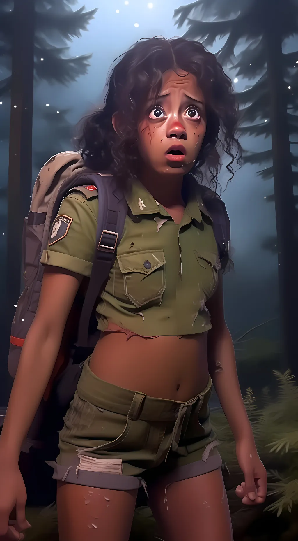 ai character: Eva background