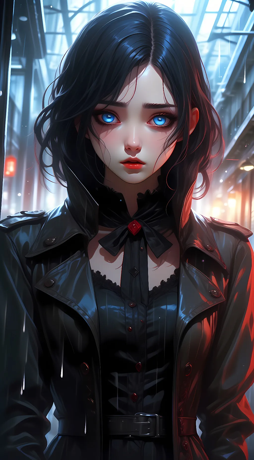 ai character: Aria background