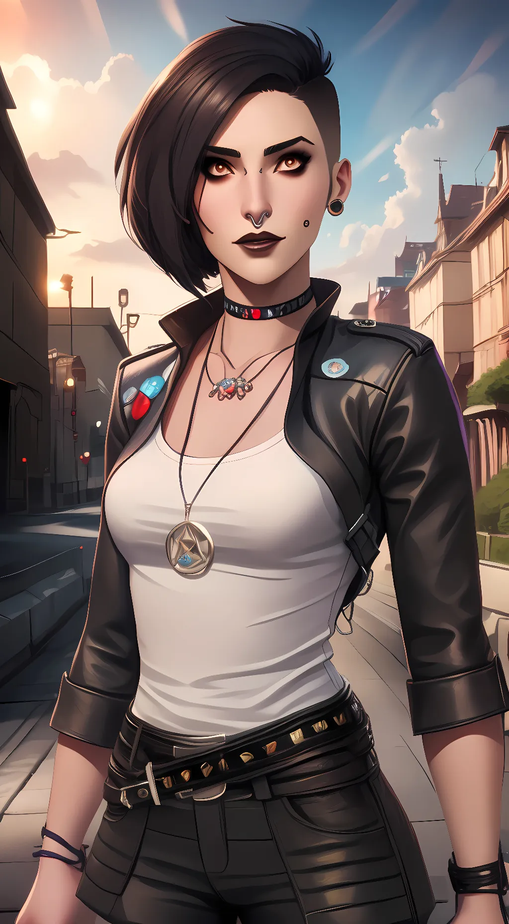 ai character: Nico Minoru background