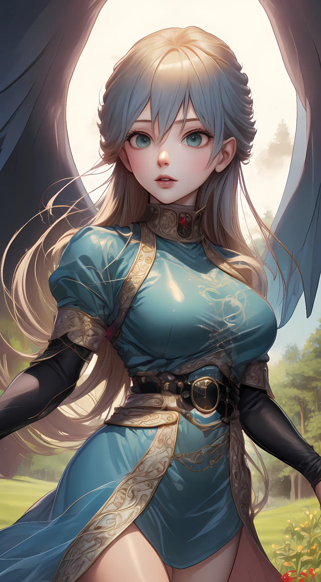 ai character: Nina Wyndia background