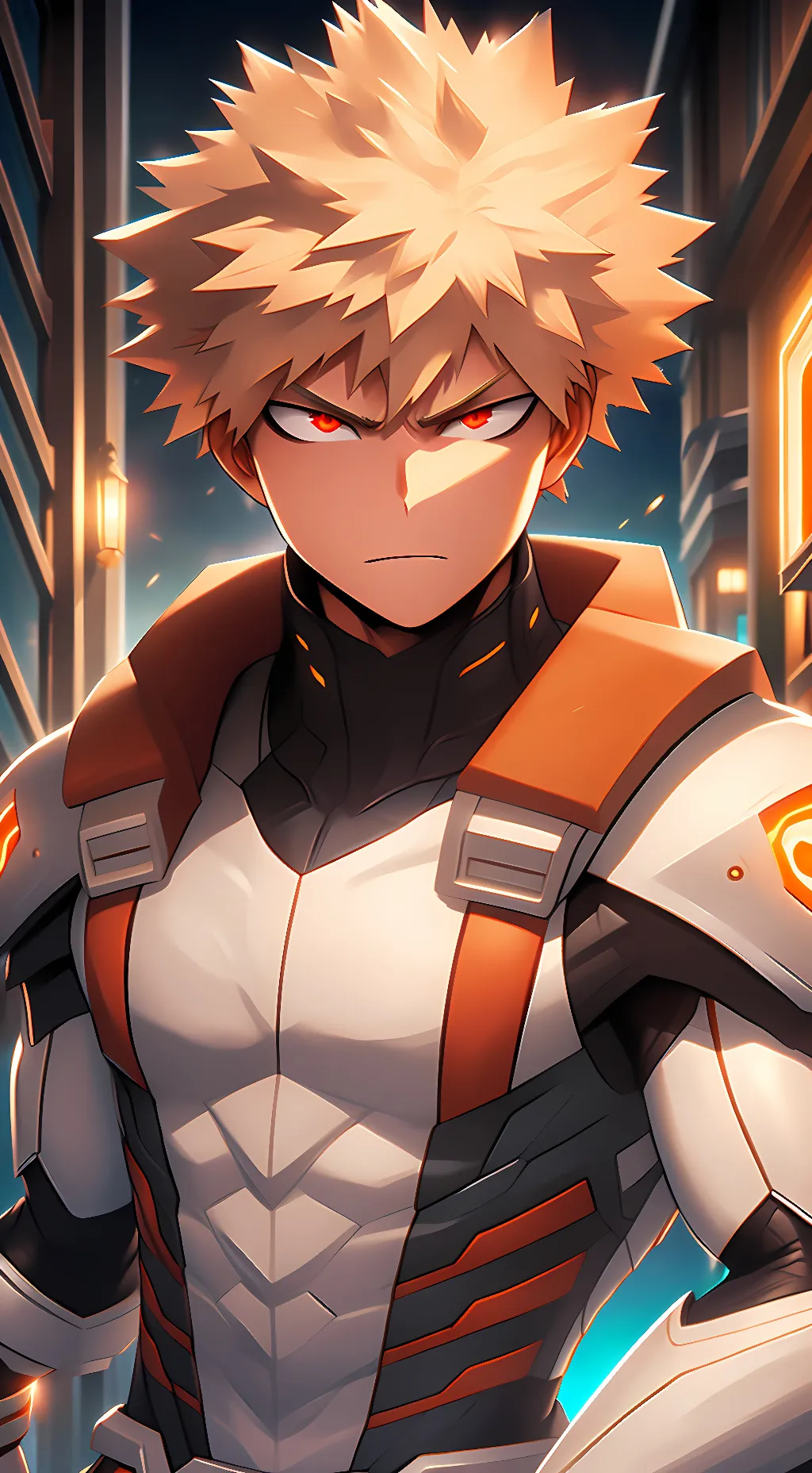ai character: Katsuki  background