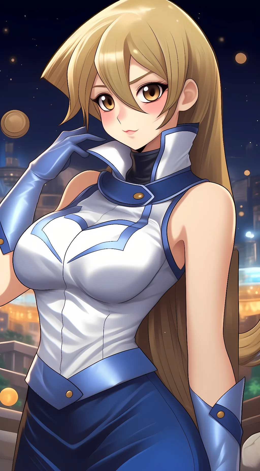 ai character: Alexis Rhodes background