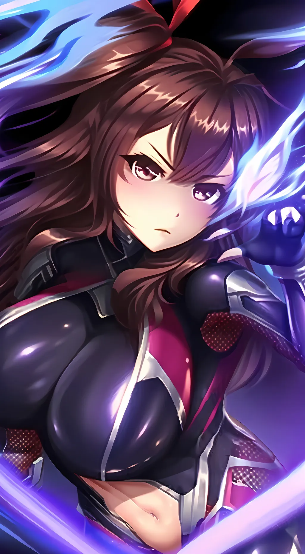 ai character: Hibiki Fuuma background