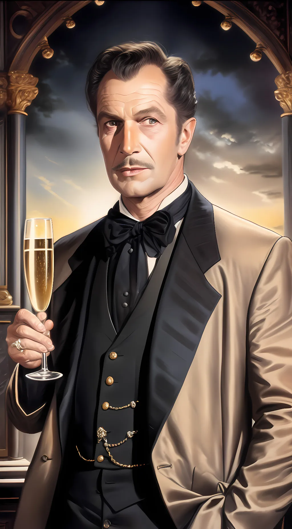ai character: Paul Toombs  background