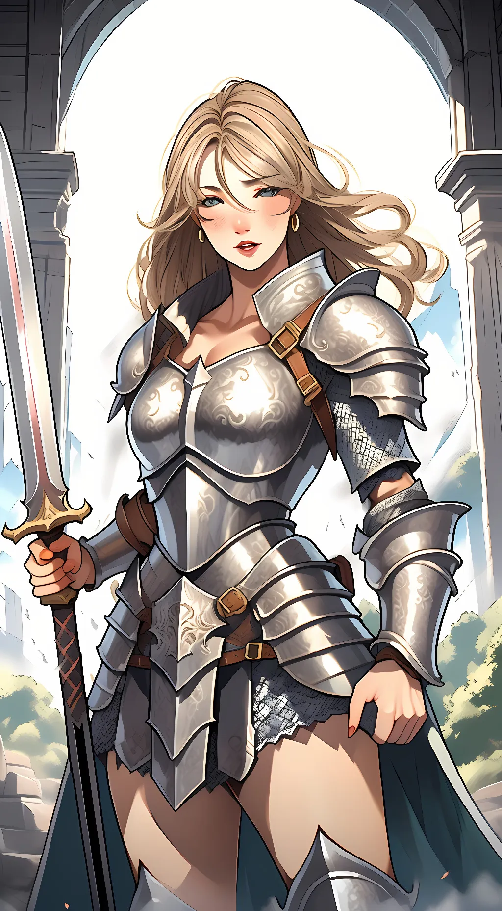 ai character: Caressa background