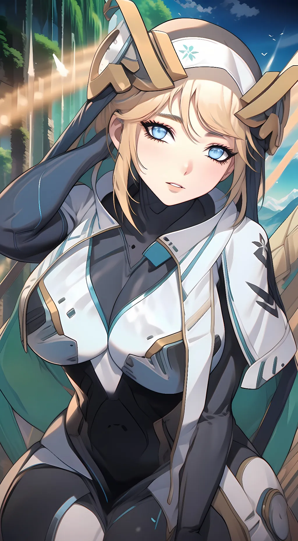 ai character: Rapunzel background