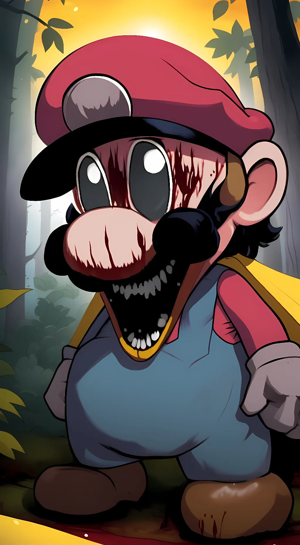 ai character: TURMOIL MARIO background