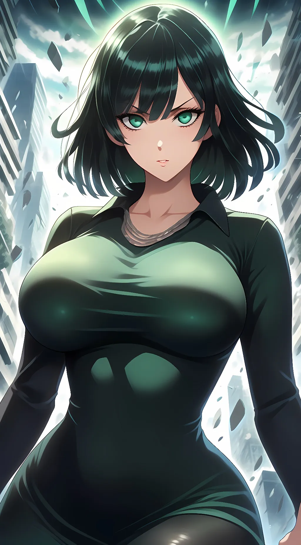 ai character: Fubuki  background