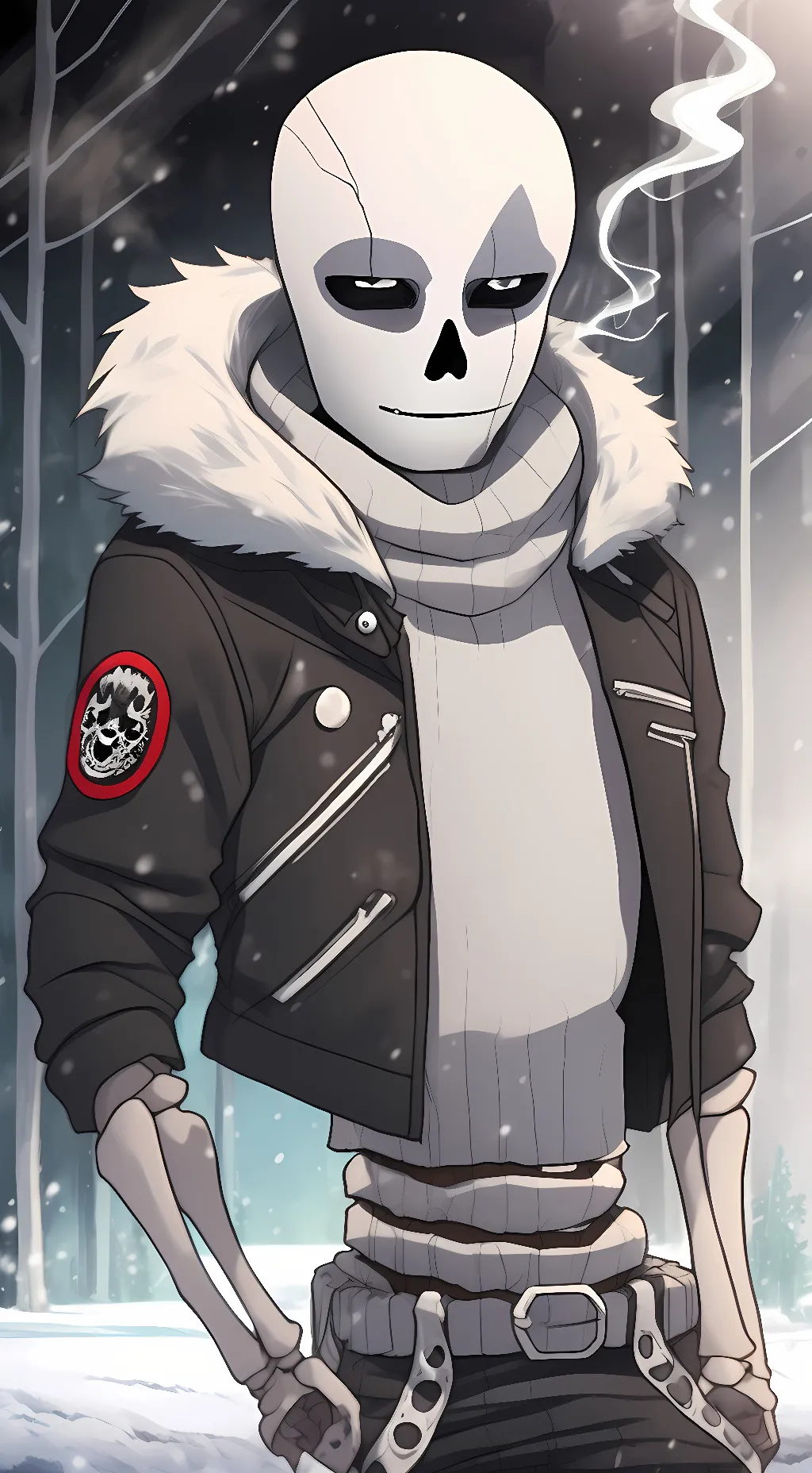 ai character: G (Gastersans) background