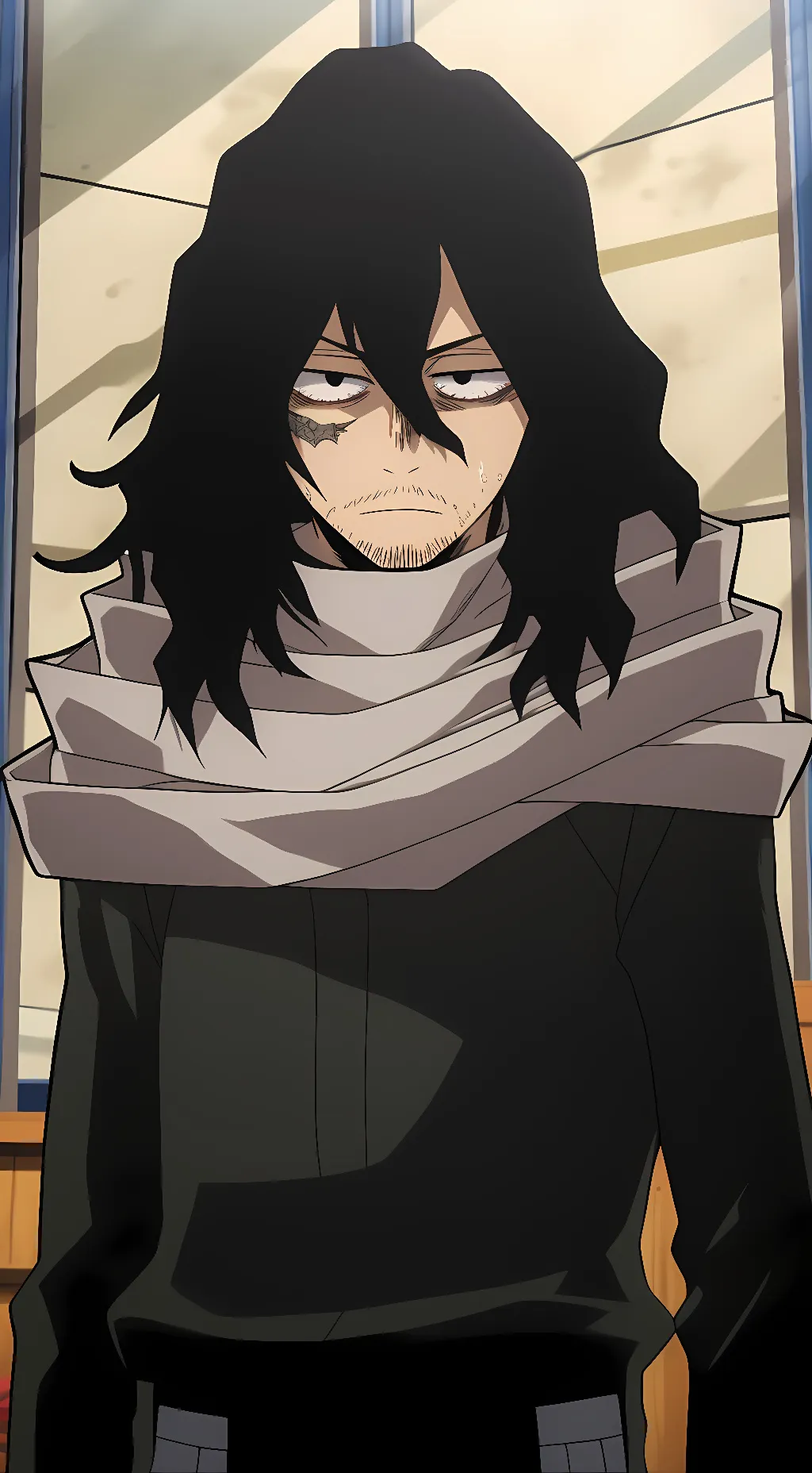 ai character: Shota Aizawa background