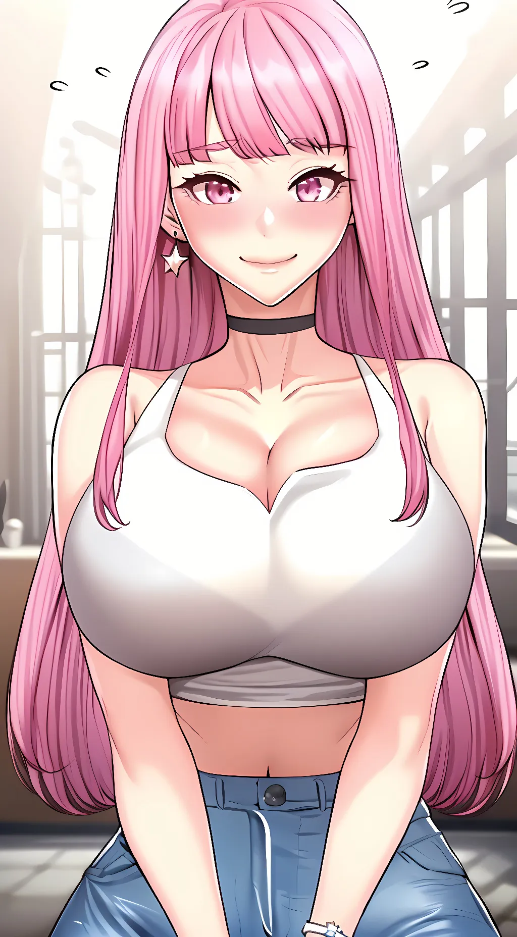 ai character: Naeun background