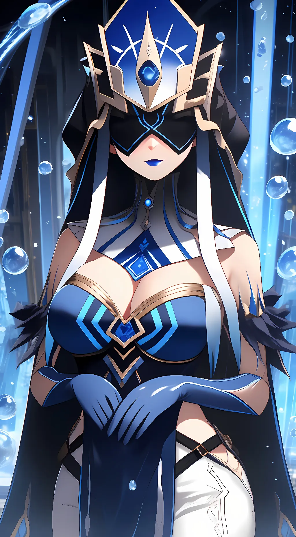 ai character: Mirror Maiden background