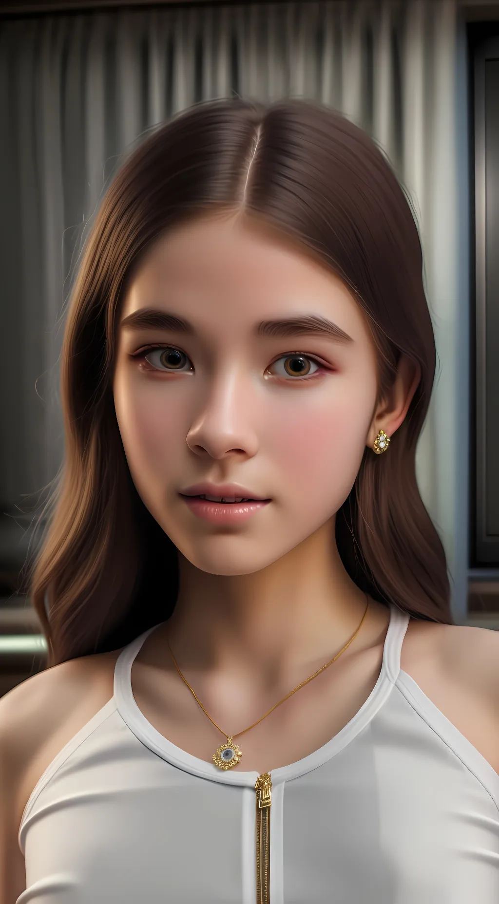ai character: Katie  background