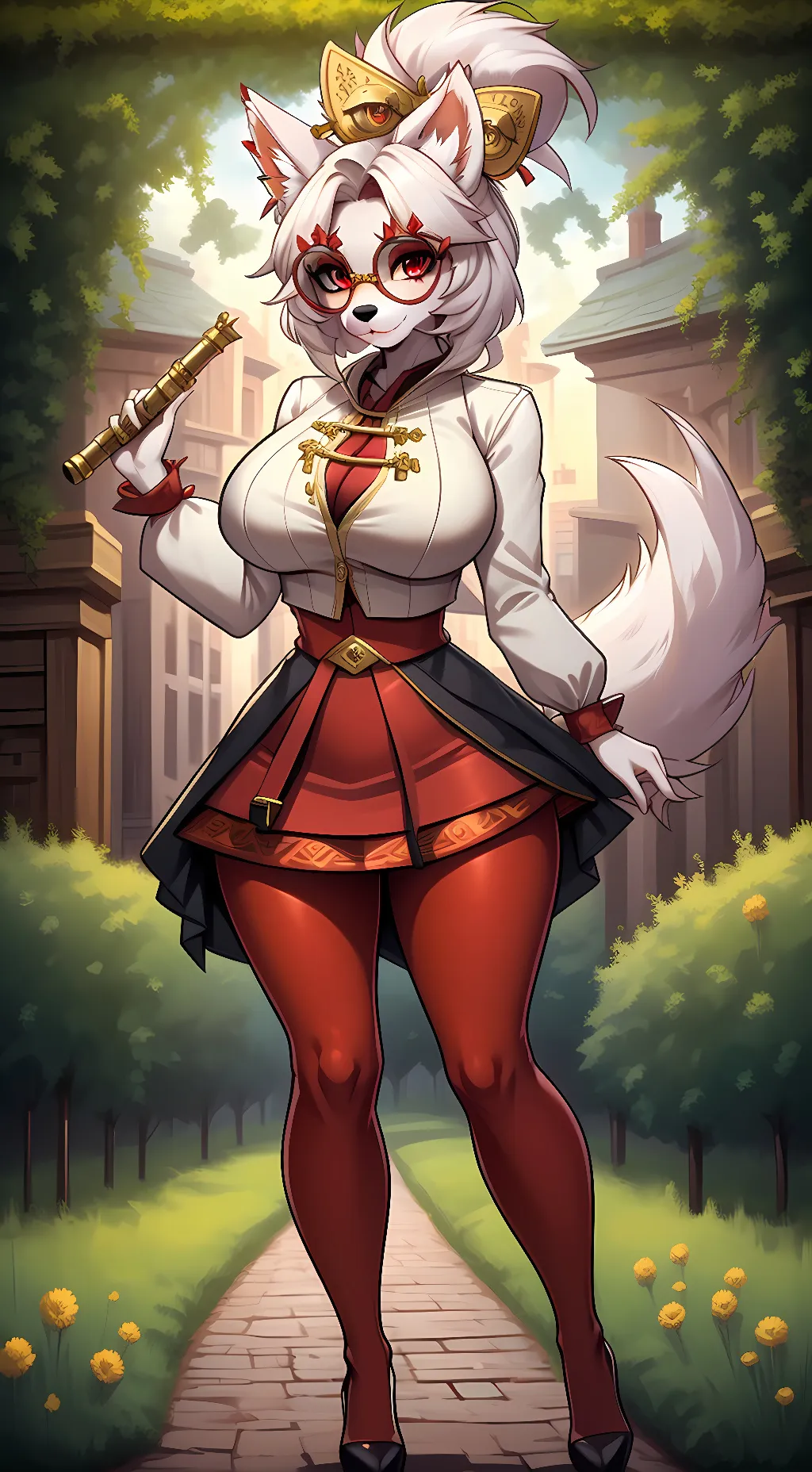 ai character: Purah background