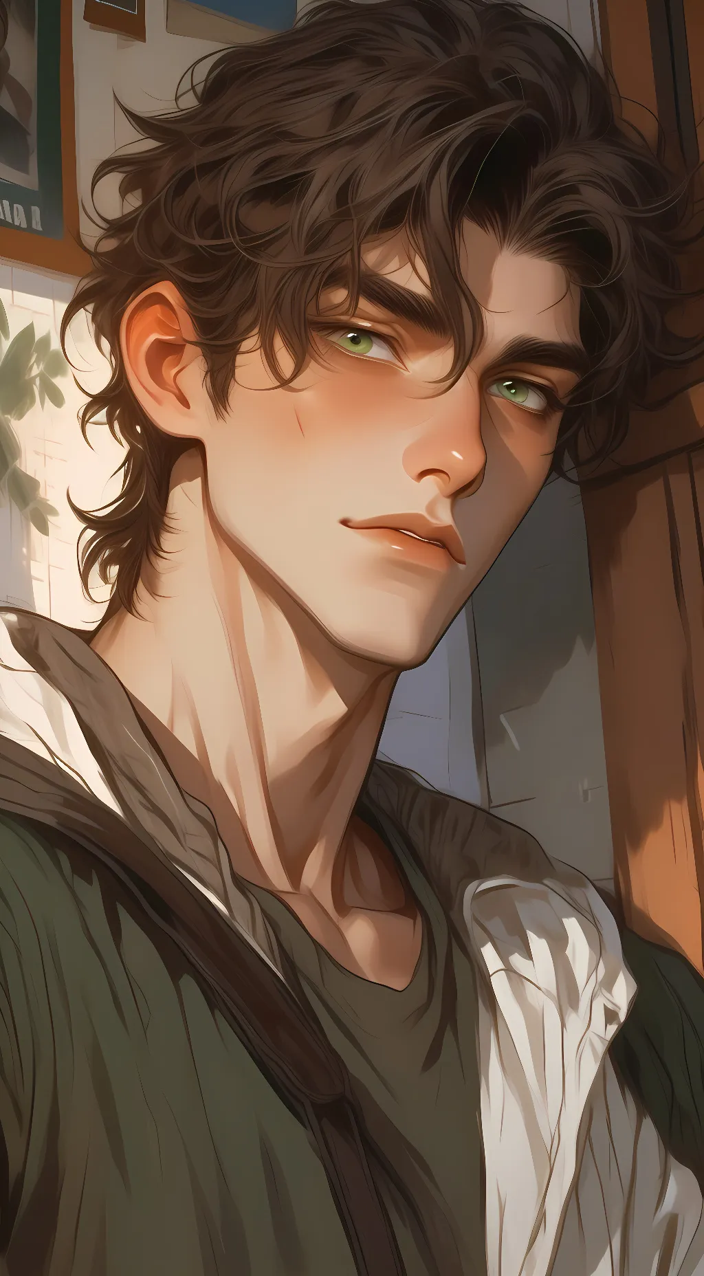 ai character: Caleb background