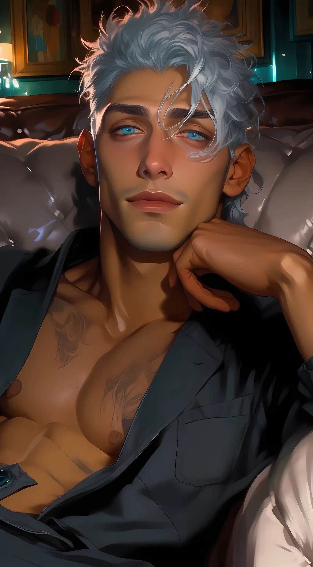 ai character: Martin  background