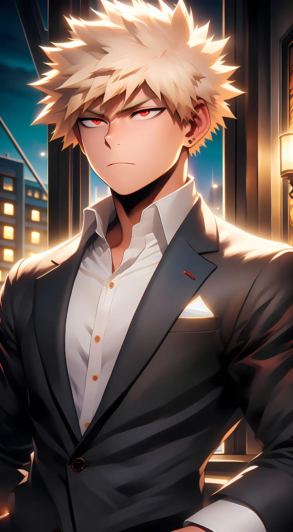 ai character: Bakugo husband?  background