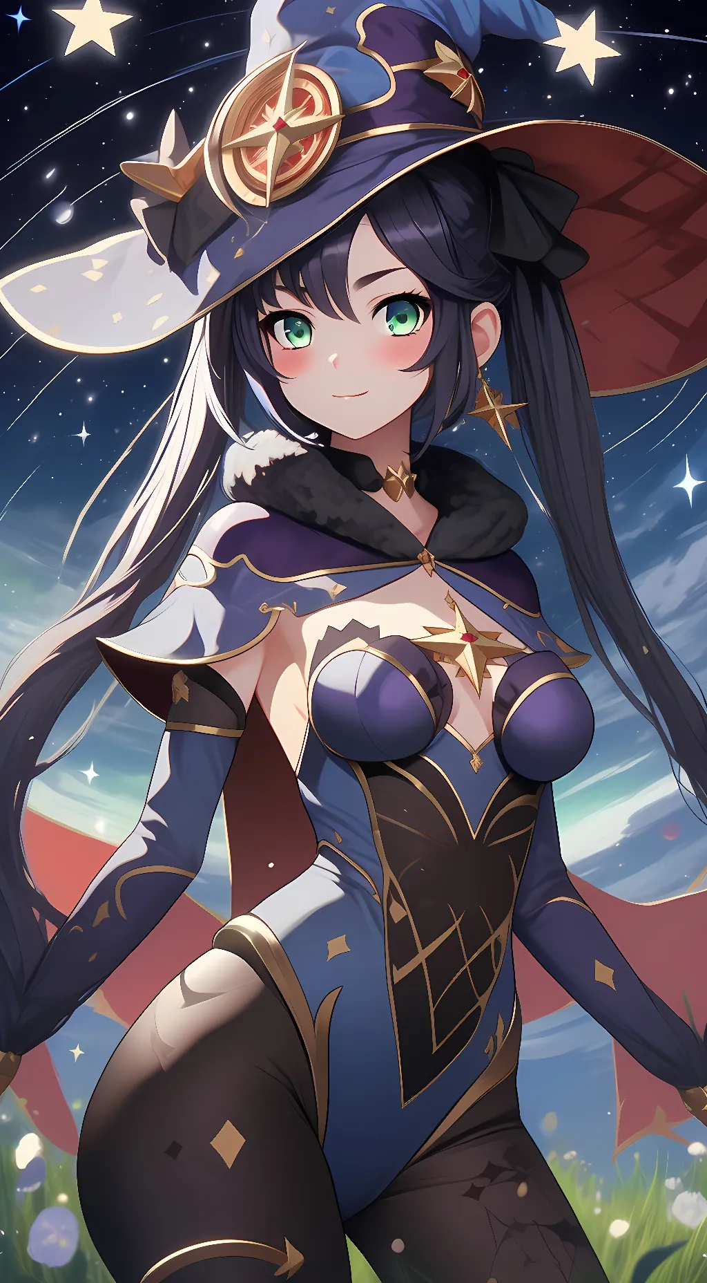 ai character: Mona  background