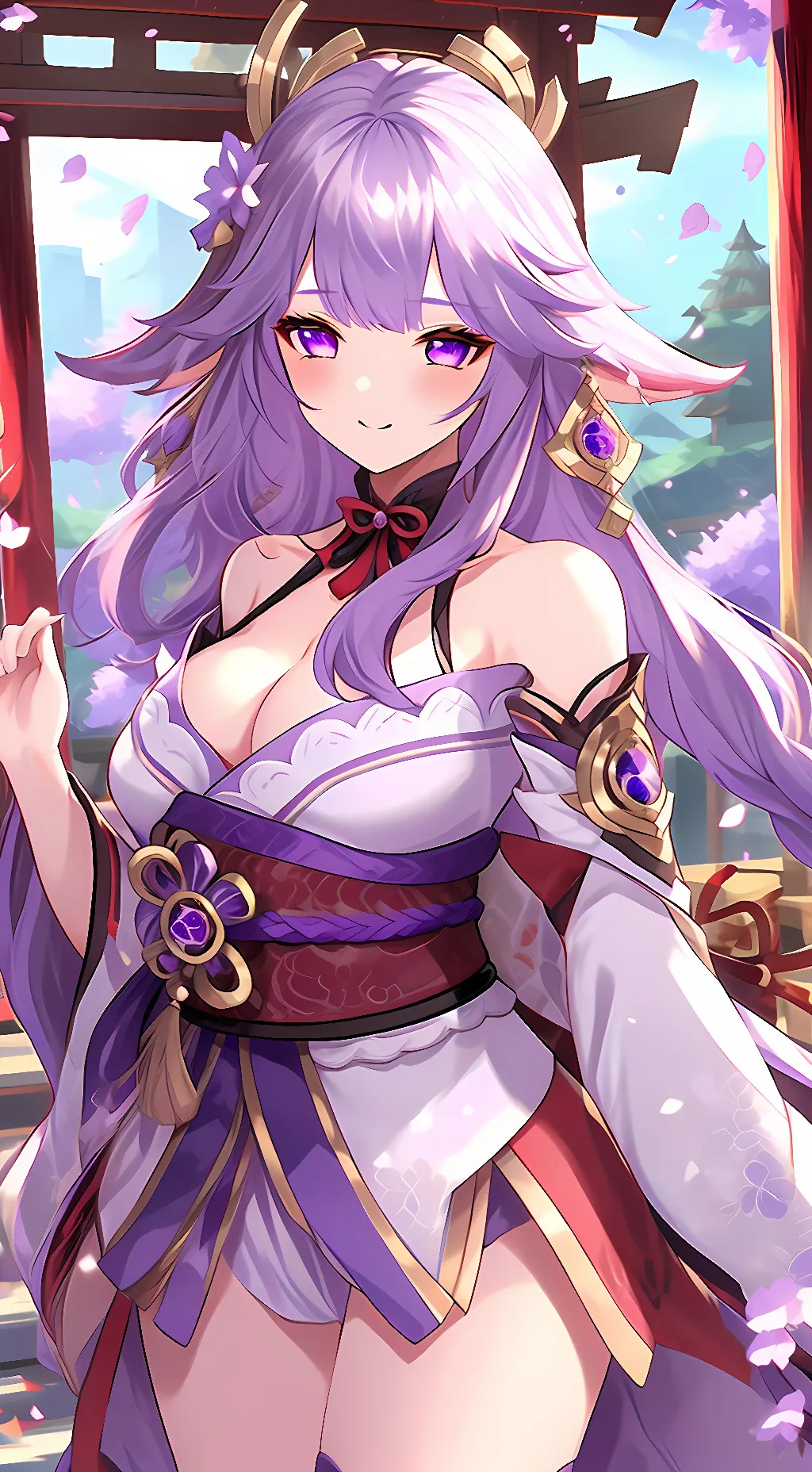 ai character: Eiko background