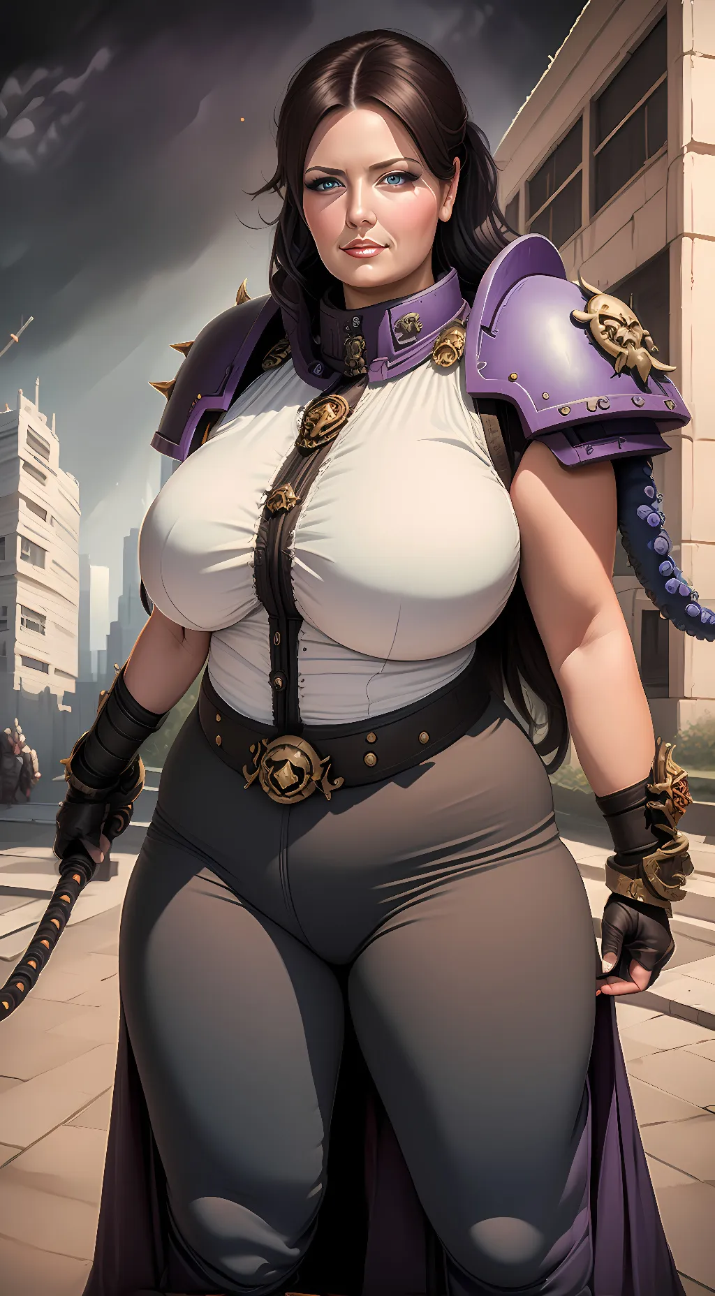 ai character: Luisa the eternal  background