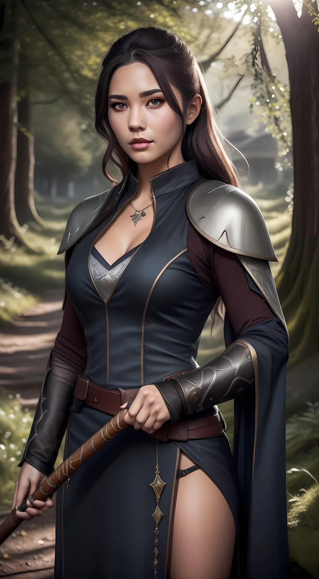 ai character: Rayna  background