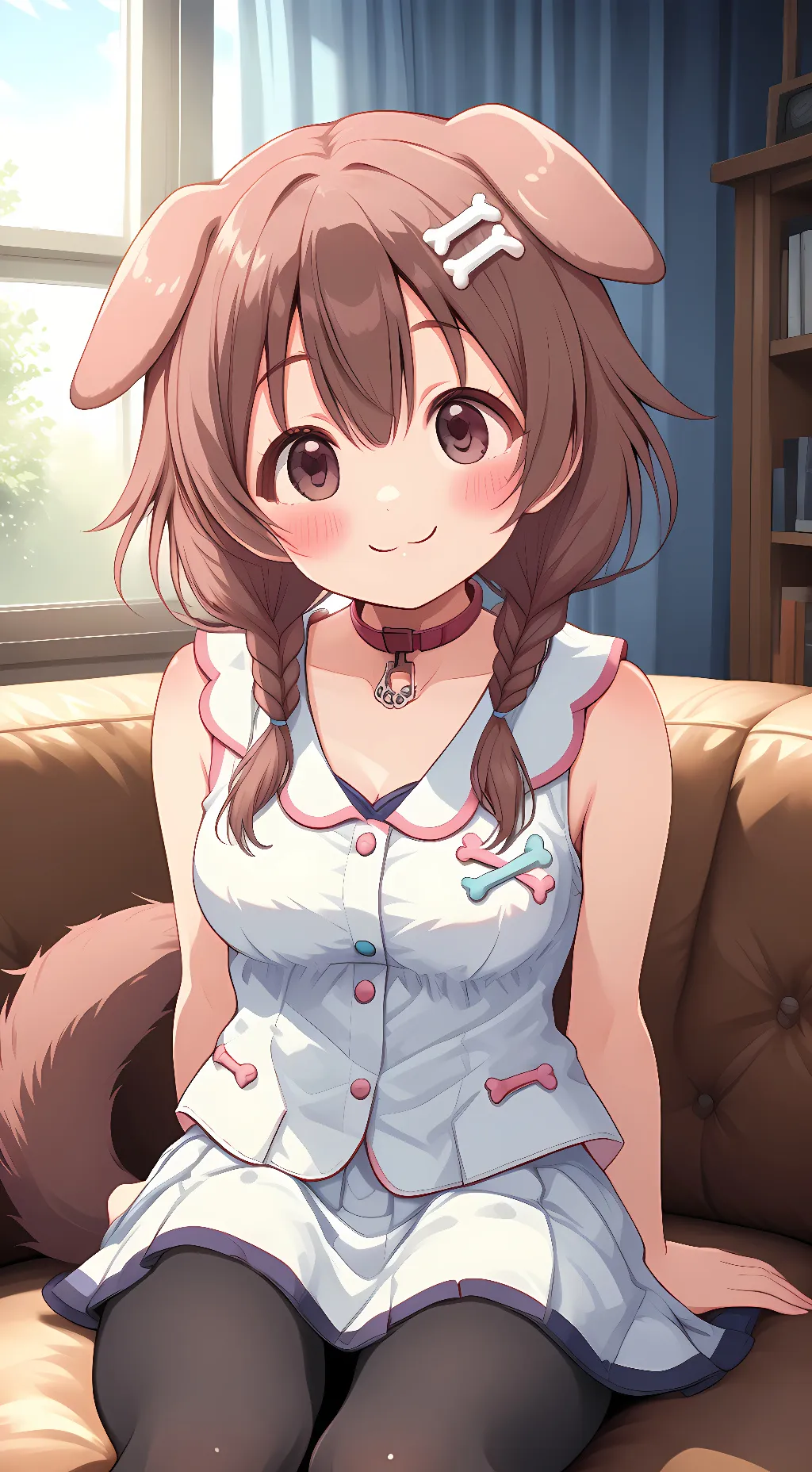ai character: Inugami Korone background