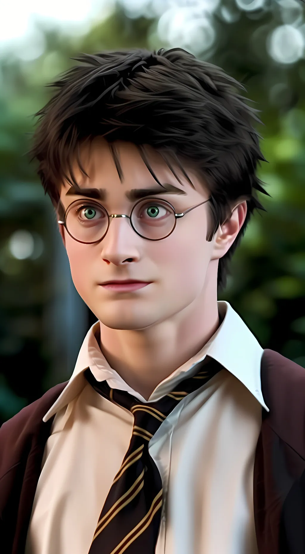 ai character: Harry James Potter background