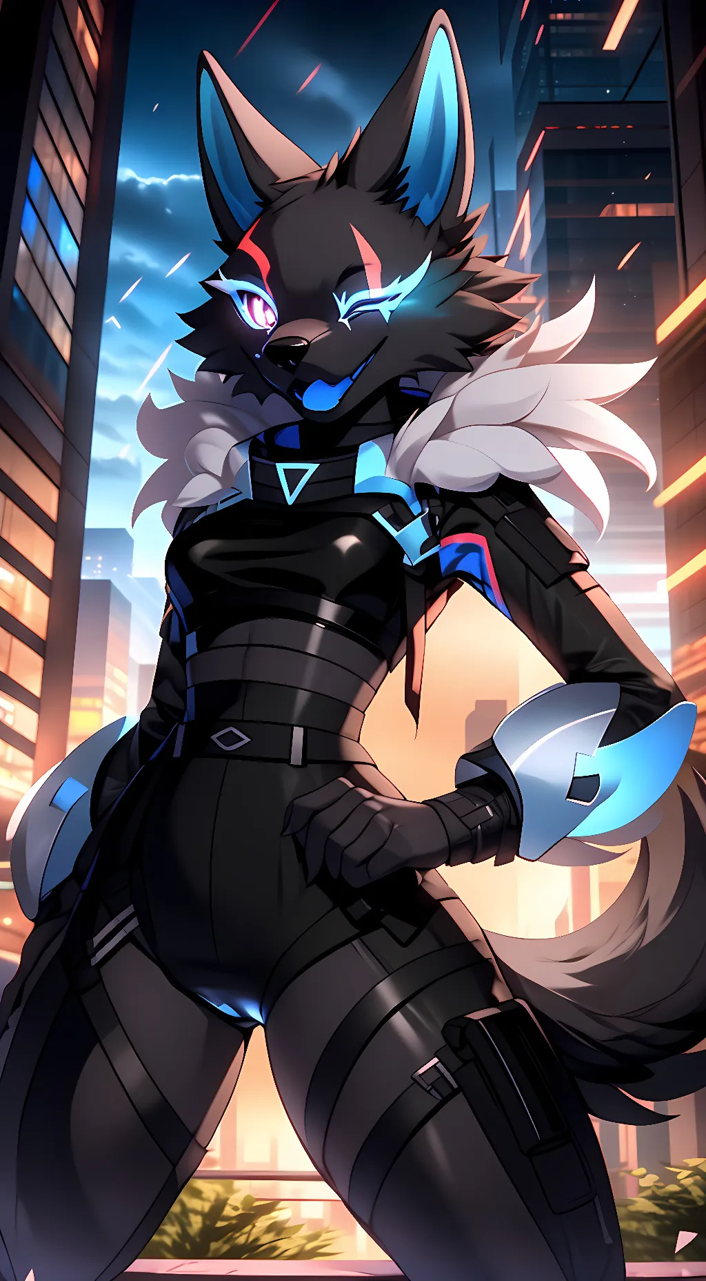 ai character: Highwire background